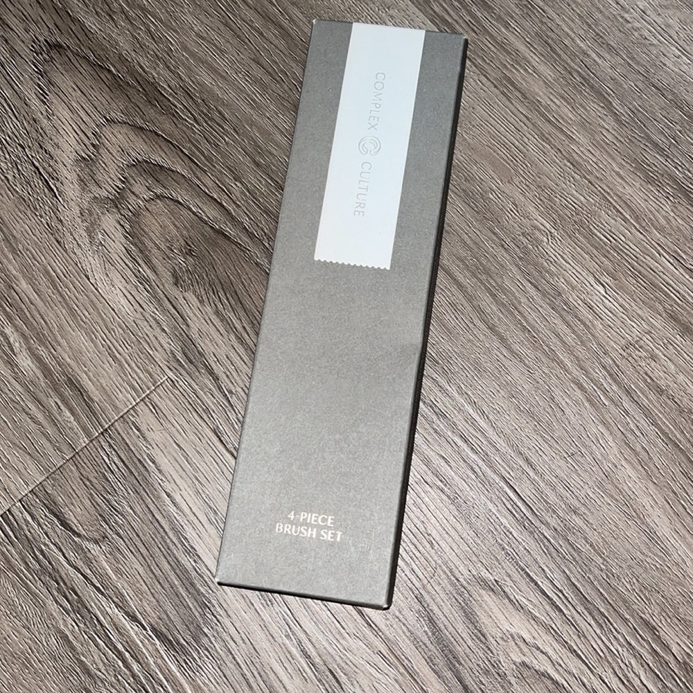 5/$25 Complex Culture Luxury Full Size four piece brush set unopened BNIB